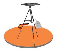 PureMounts Projector Stand Lightweight and Foldable Projector Tripod Maximum Load 6 kg Black