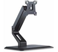 PureMounts Touchscreen Monitor Mount VESA 75x75-100x100 10 kg | Fully movable stand for 17-32 inch touch screens with gas lift, tilt, swivel and rotation