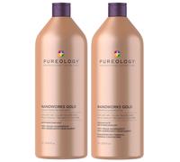 Pureology - Bundles Duo: Nanoworks Gold Shampoo 1000ml and Conditioner 1000ml For Very Dry, Colour Treated Hair for Women, sulphate-free