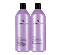 Pureology Hydrate Moisturising Shampoo and Conditioner Duo Set, For Medium to Thick Dry, Colour Treated Hair, Vegan Formulas, Sulphate Free for a Gentle Cleanse 1000ml