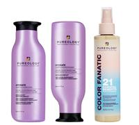 Hydrate Shampoo 266ml, Hydrate Conditioner 266ml & Color Fanatic Multi-Tasking Spray 200ml Pack Pureology Clear One Size