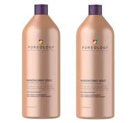 Nanoworks Gold Conditioner 1000ml Supersize Double Pack Pureology Clear One Size
