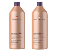 Nanoworks Gold Shampoo 1000ml Supersize Double Pack Pureology Clear One Size