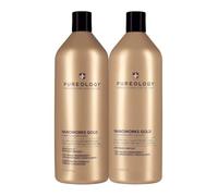 Pureology Nanoworks Gold Shampoo and Conditioner Duo Set, Colour-Treated Hair, Restores And Strengthens Hair, Vegan Formulas, Sulphate Free for a Gentle Cleanse 1000ml
