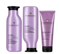 Pureology PACK Hydrate & Shampoo 266ml, Conditioner 266ml & Soft Softening Treatment 200ml