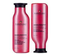 Pureology Smooth Perfection Shampoo and Conditioner Routine For Frizz Prone, Colour Treated Hair 266ml