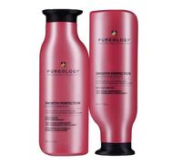 Pureology Smooth Perfection, Smoothing Shampoo and Conditioner Set, For Frizz-Prone, Colour Treated Hair, Vegan Formulas, Sulphate Free for a Gentle Cleanse