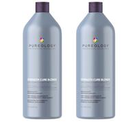 Pureology Strength Cure Blonde Shampoo 1000ml Double in Clear Pureology Clear