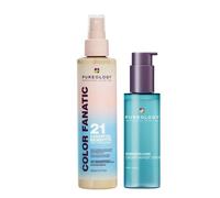 Pureology Strength Cure Serum 100ml & Color Fanatic Spray 200ml Duo