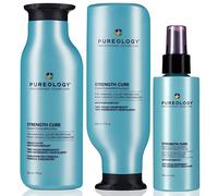 Pureology Strength Cure Shampoo 266ml, Conditioner 266ml & Miracle Filler Treatment Pack in Clear Pureology Clear