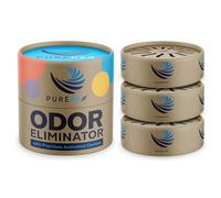 PUREPAX Odor Eliminator For Small Spaces - Premium Activated Carbon Charcoal Unscented 3 Count - Strong Odor Remover for Shoes, Fridge, Diaper Pail, Closet, Drawers, Car, Locker, Gym Bag