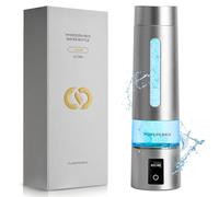 PUREPEBRIX H8000 Advanced Hydrogen Water Bottle Generator - Up to 8100 PPB | Portable Alkaline Water Pitcher | 3 Hydrogen Modes| Platinum-Iridium Catalyst | Rechargeable, OLED Display