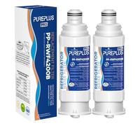 PUREPLUS DA97-17376B NSF 53&42 Certified Water Filter Replacement for Samsung HAF-QIN, HAF-QIN/EXP, DA97-08006C, RF23M8070SG, RF23M8070SR, RF23M8090SG, RF23M8090SR, RF23M8570SR Refrigerator, 2Pack