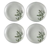Purer Home X Eden Project Set Of 4 Ceramic Dinner Plate 24Cm