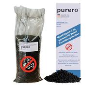 purero® Activated Carbon 3.0 kg Refill Pack - Suitable for Berbel Cooker Hoods - with Anti-Fish Coating - Activated Carbon Pellets - Made in Germany
