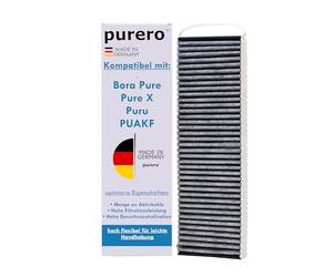 purero® Compatible Replacement Filter for Bora Pure - Compatible with PUAKF, Puru, Pure X - Activated Carbon Filter - Made in Germany