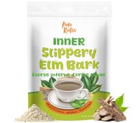 PureRoots Organic Non-Slip Elmbark Powder, 1 Pound, Superior Inner Bark Sauce, Natural Herb for Throat, Cough, Digestive and Intestinal Health, Non-GMO, Pet Friendly (1 Pack)