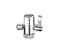 PureSec Sink Faucet Diverter Valve for Above Counter Water Filter Faucet Sprayer Attachment for Countertop Filter to 1/4" RO Tubing Faucet Adapter,Faucet Splitter for Water Diversion