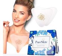 PureSkin Chest Wrinkle Pads-4 PACK -Decollete Anti Wrinkle Chest Pads | Silicone Patches for Wrinkles | Chest Wrinkles from Side Sleeping | Chest Wrinkles | Silicone Chest Pads