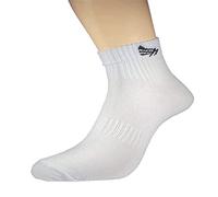 Puresox Lite Sport Ankle Sock Running Gym Cycling Everyday Walking Sock 3 Pack White Size 3-5.5 / S