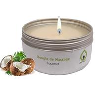 Purespa Natural Organic Scented Massage Candle - 100% Sensual and Relaxing (Coconut, 80 gr)