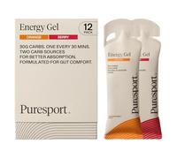 Puresport Energy Gels Variety Pack (Berry/Orange, 12 Pack) Fast-Release 30g DualCarb Gels Designed for Runners, Gentle on Stomach, Simple Fuelling, Informed Sport Certified, Natural Flavours & Vegan