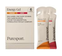Puresport Fast-Release DualCarb Energy Gels Variety Pack, 6 Gels