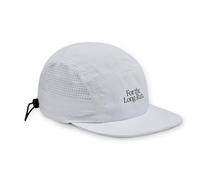 Puresport 'For The Long Run' White Running Cap, Lightweight, Packable, Breathable & Water-Repellent with Adjustable Toggle Fit, Ideal for Men & Women, Outdoor Training, Hyrox, Gym & Functional Fitness