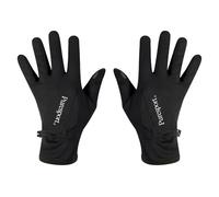Puresport Performance Running Gloves (Black, S/M), Touchscreen Compatible, Watch Window for Wearables, Lightweight & Moisture-Wicking, Non-Slip Grip for Men & Women, Ideal for Running, Gym & Hyrox