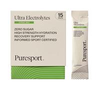 Puresport Ultra Electrolytes Hydration Citrus Salt (15 Pack) | High Performance Sugar Free Electrolytes Powder | 1000mg Sodium | Electrolyte Sachets to Optimise Hydration/Support Muscle Function