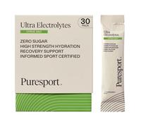 Puresport Ultra Electrolytes Hydration Citrus Salt (30 Pack) | High Performance Sugar Free Electrolytes Powder | 1000mg Sodium | Electrolyte Sachets to Optimise Hydration/Support Muscle Function