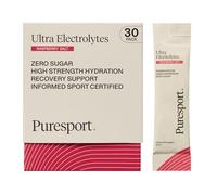Puresport Ultra Electrolytes Hydration Raspberry Salt Sachets (30 Pack), High Performance Sugar Free Electrolytes Powder, 1000mg Sodium, Optimise Hydration & Support Muscles, Travel-Friendly Format