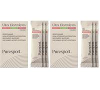 Puresport Ultra Electrolytes Hydration Trial Pack (12 Pack) Watermelon, Citrus & Raspberry Salt Sachet Flavours, Sugar-Free, Optimise Hydration & Support Muscles, Travel-Friendly Format