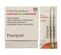 Puresport Ultra Electrolytes Hydration Variety Pack (30 Pack) Watermelon, Citrus & Raspberry Salt Sachet Flavours, Sugar-Free, Optimise Hydration & Support Muscles, Travel-Friendly Format