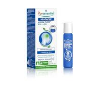 Puressentiel Headache Roll-On - Migra Pure - Relief from Pain Caused by Tension Headaches - Proven Efficacy - Instant Refreshing Effect - 100% Pure & Natural Essential Oils - 5ml