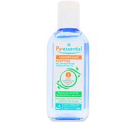 Puressentiel Antibacterial Gel 80 ml - Anti-bacterial, anti-viral, softening - 99.9% viruses and bacteria destroyed - Anti-drying aloe vera, bioalcohol, essential oils of tea tree, lemon, lavandin