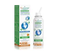 Puressentiel Respiratory Nasal Hygiene Hydrating Spray 100ml 10 Years+ | Fast acting, Effective Nasal Spray: Cleanses, hydrates & clears nose. 100% natural formula . Suitable during pregnancy