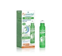 Puressentiel Respiratory Roll-on Sinus Express - Immediate Sinus Relief - 100% Plant-Based Formula - Organic Aloe Vera & Essential Oils - Pocket Size