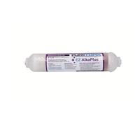 PureT IL-10SC-AK-EZ14, Remineralization Alkaline Water Filter - 2" X 10" Alka Plus Water Filter for RO Systems - Raises PH and adds Vital Minerals, Easy 1/4" EZ Connect System