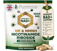 PURETREX NMNH Supplements 1000mg, 120 Vegan Capsules, Organic
