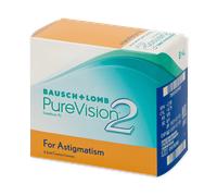 PureVision 2 for Astigmatism (6 lenses) -0.75 Stärke: -3.00, BC: 8.90, DIA: 14.50, CYL: -0.75, AXIS: 100° -3.00 8.90 14.50 100°