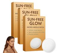 PurevLab Sun-Free Glow Micro-Needle Patch Tanning, 2026 No-sun Tanning Patches 1 Pack 7pcs, Enhance The Natural Tanning Effect Creating A Natural Glowly And Bronzed, Suitable For All Skin Types（3）