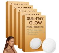 PurevLab Sun-Free Glow Micro-Needle Patch Tanning, 2026 No-sun Tanning Patches 1 Pack 7pcs, Enhance The Natural Tanning Effect Creating A Natural Glowly And Bronzed, Suitable For All Skin Types (5)