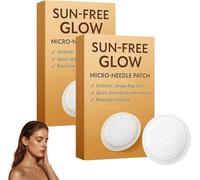 PurevLab Sun-Free Glow Micro-Needle Patch Tanning, 2026 No-Sun Tanning Patches, Enhance the Natural Tanning Effect Creating A Natural Glowly and Bronzed, for All Skin Types (2Box)