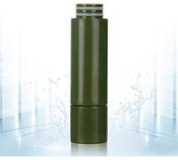 Purewell able Water Filter for Portable Filterable Water Purifier - Emergency Water Filter Pump with 4 Stage Integrated Filter for Camping Hiking Backpacking