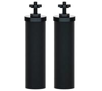 Purewell PF-2 Black 2-Stage Purification Elements, Replacement Filters for ProOne® and Berkey® Filters, ProOne® Big+ or Berkey® Big+ Gravity Water Filter System and Purewell System (2 Pack, K Series)