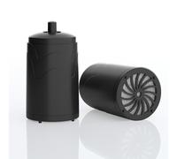 Purewell Replaceable Pre-Filter for Portable Filtered Water Purifier - Emergency Water Filter Pump with 4-Stage Integrated Filter for Camping Hiking Backpacking（Black）