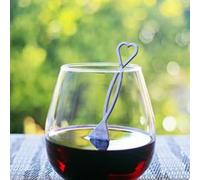 PureWine The Wand 1-Pack Wine Purifier - Silver