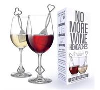 Silver Wine Wands Filter & Purifier by PureWine Wine Stick Accessories Remove Histamines and sulfites - Great for Gifting, Christmas, Wedding, Present