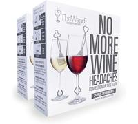 PureWine Wine Wands Purifier, 48 Wine Filters - Removes Histamines & Sulfites, Alleviates Allergies & Sensitivities, Restores Taste, Perfect Pourer - 48 Pack